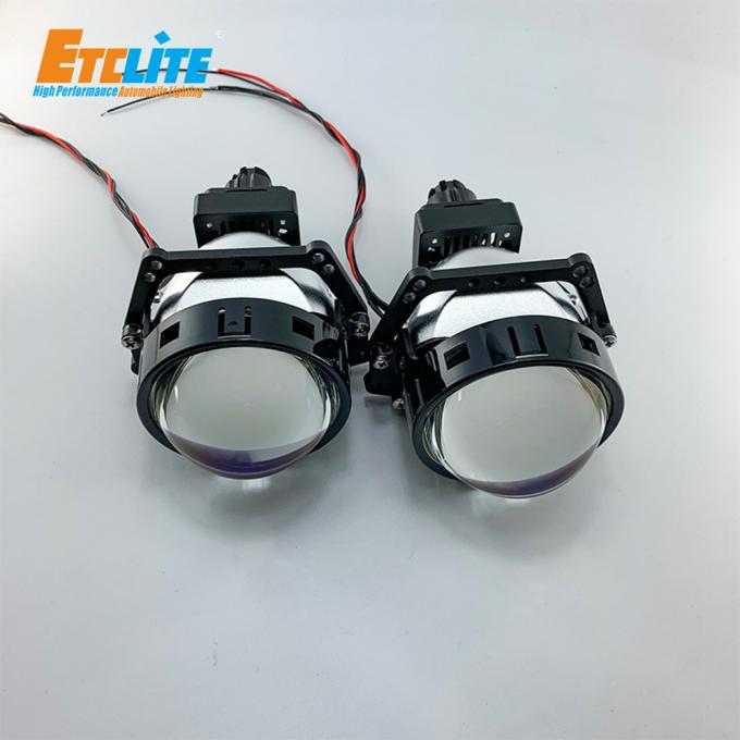 Heat Resistant LED Headlight Projector Lens 3 Inch 55 W 300000 Hrs Lifespan