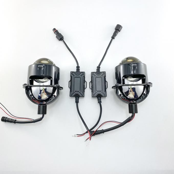 2.5 Inch Blue Bi LED Projector Lens Beam Conversion Kit 8000K Auto Head ...