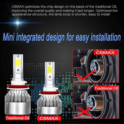H4 H7 Led Motorcycle Headlamp Auto Car Lighting System H1 H13 9012 9005 9006 H11